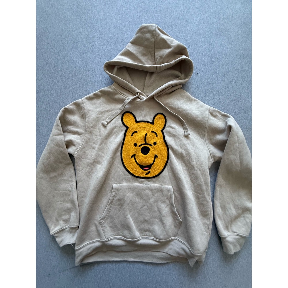 Disney Winnie the Pooh Sand Chenille Patch Hoodie Sweatshirt POSJ877-3L52 Large